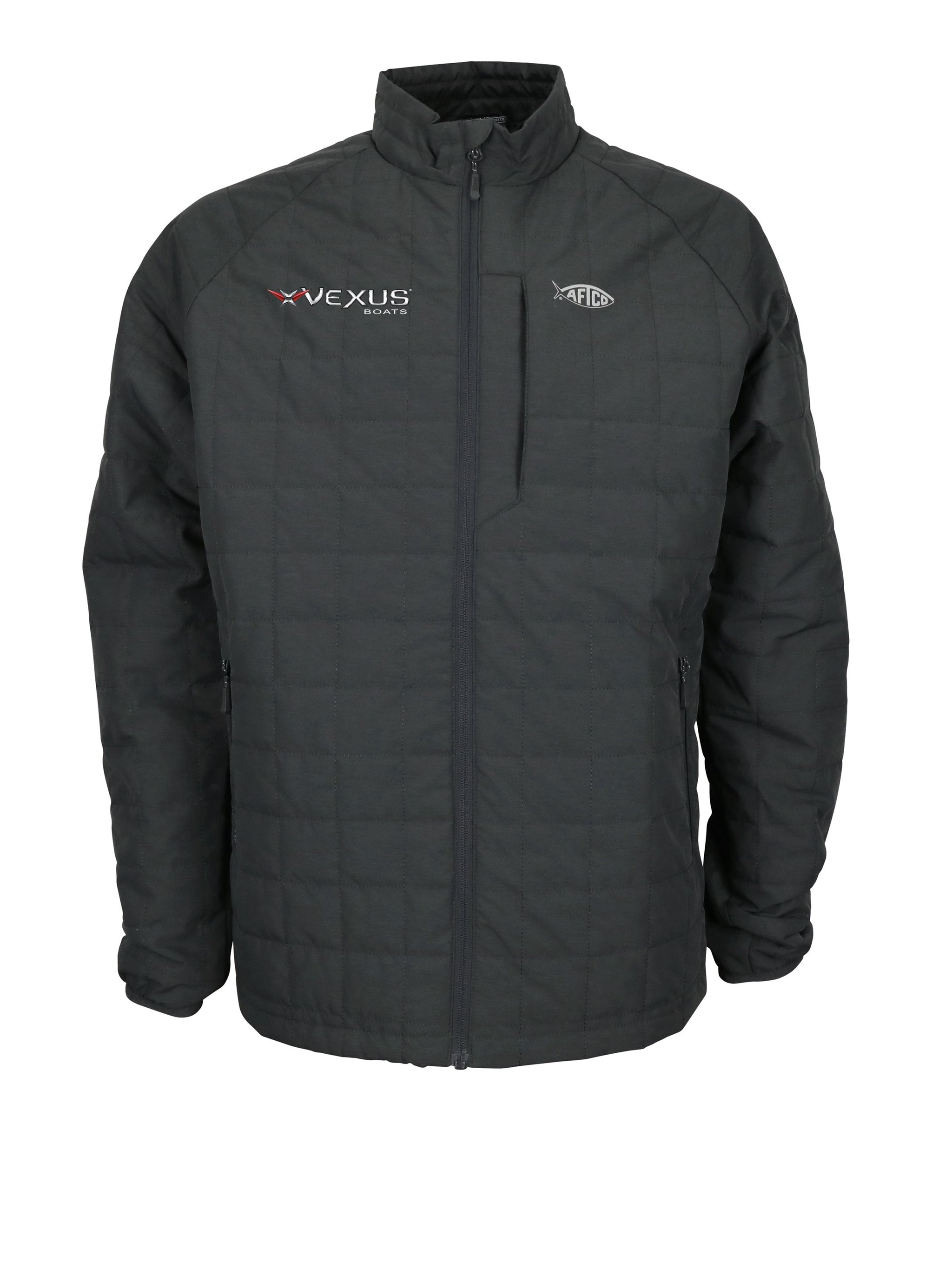 Aftco Puffer Jacket VEXUS® AFTCO Charcoal Pufferfish Jacket