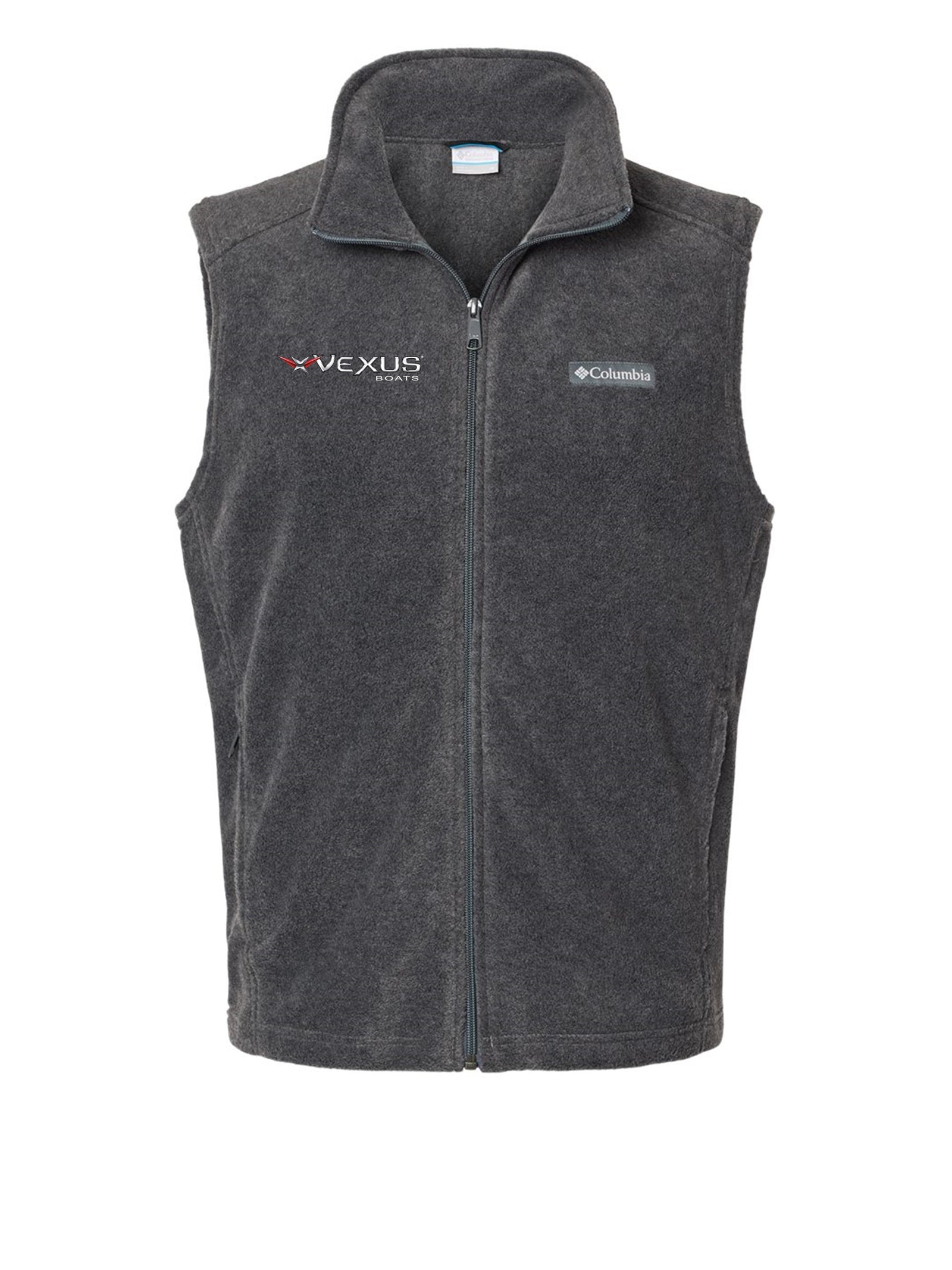 VEXUS® / Columbia Charcoal Fleece Vest