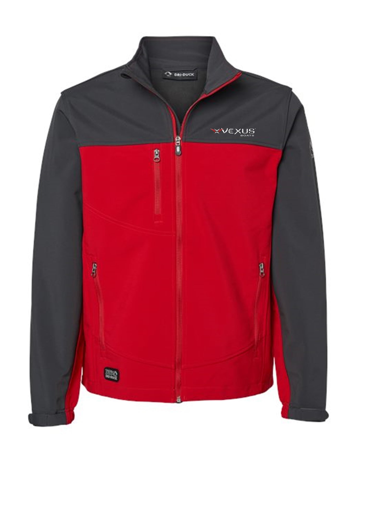 VEXUS® / Dri-Duck Red Charcoal Technical Jacket