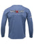 VEXUS® Heather Royal Performance L/S Tee