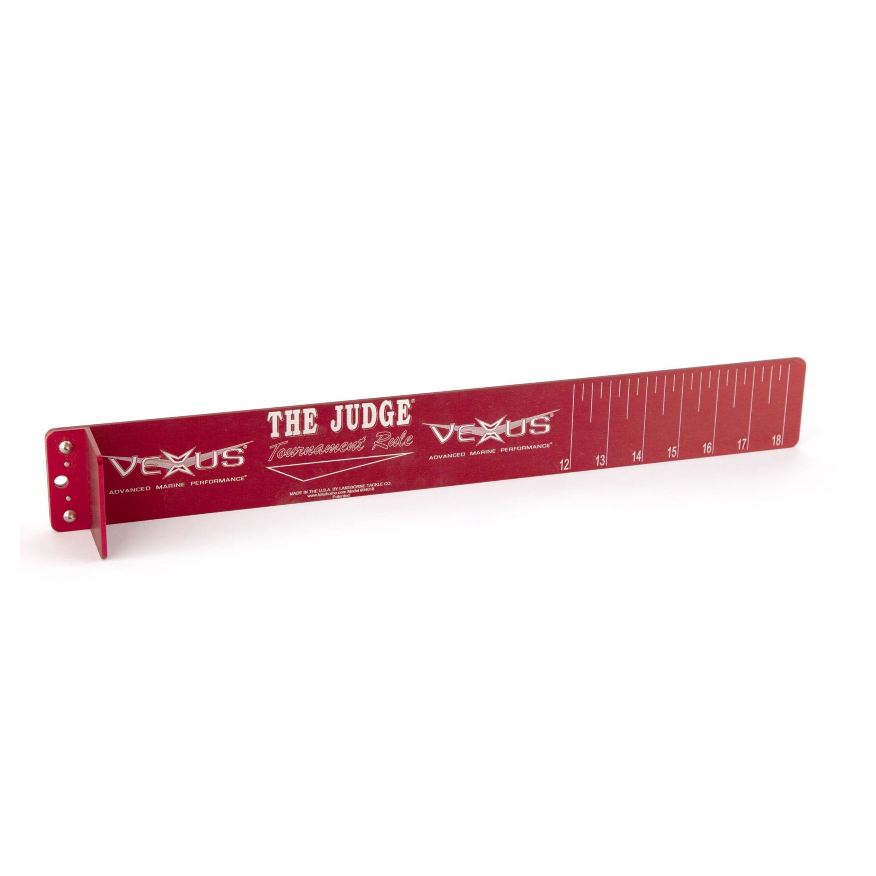 VEXUS® Red 18 The Judge Ruler - VexusGear / Topwater Brands