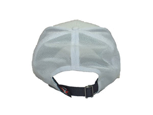 VEXUS® White / Black Bill Patch Logo Hat