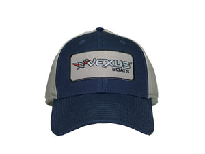 VEXUS® Navy / Stone Patch Logo Hat