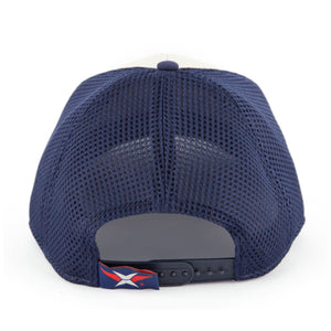 VEXUS® Stone / Navy Flag Patch Hat