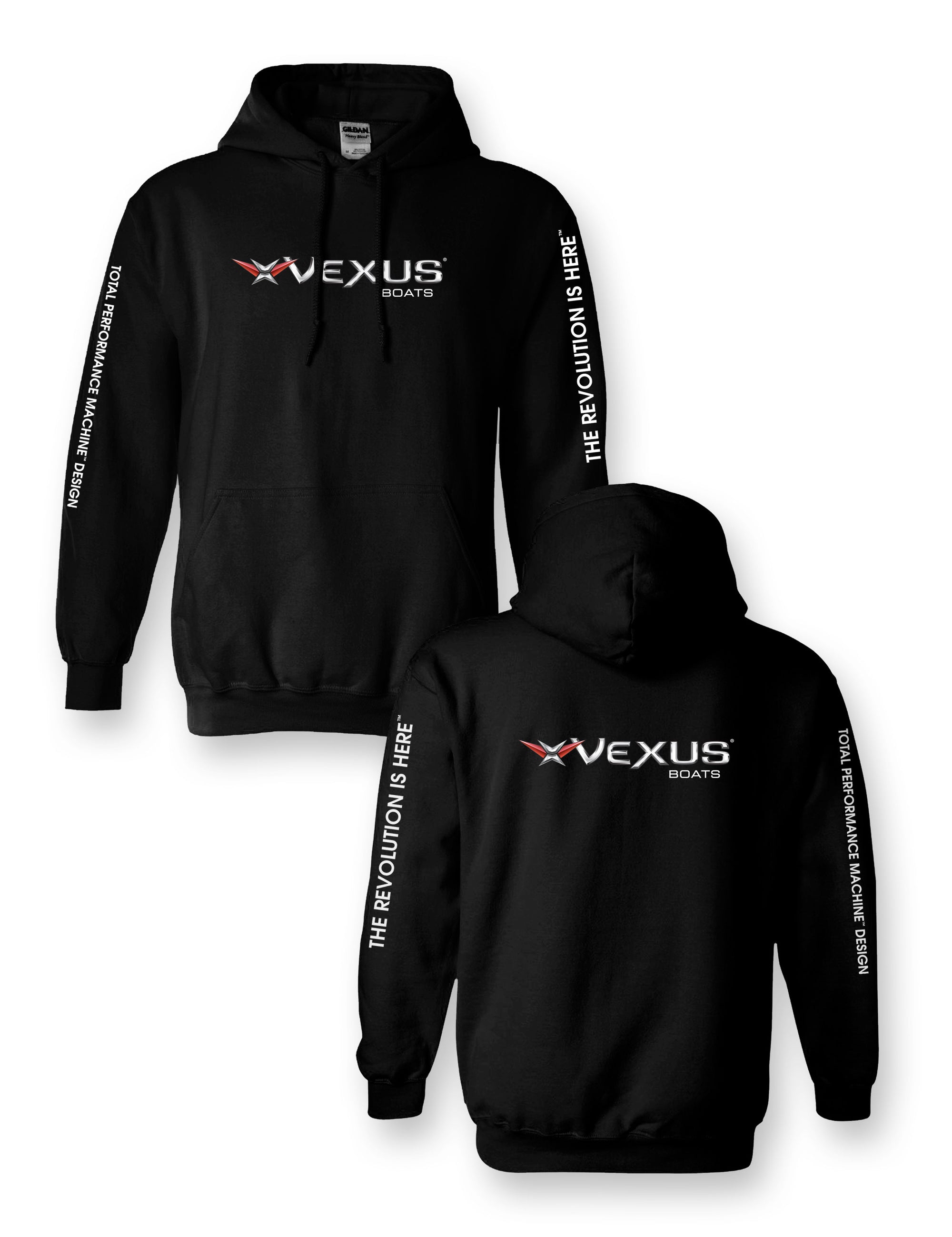 VEXUS® Black Corporate Logo Pullover Hood